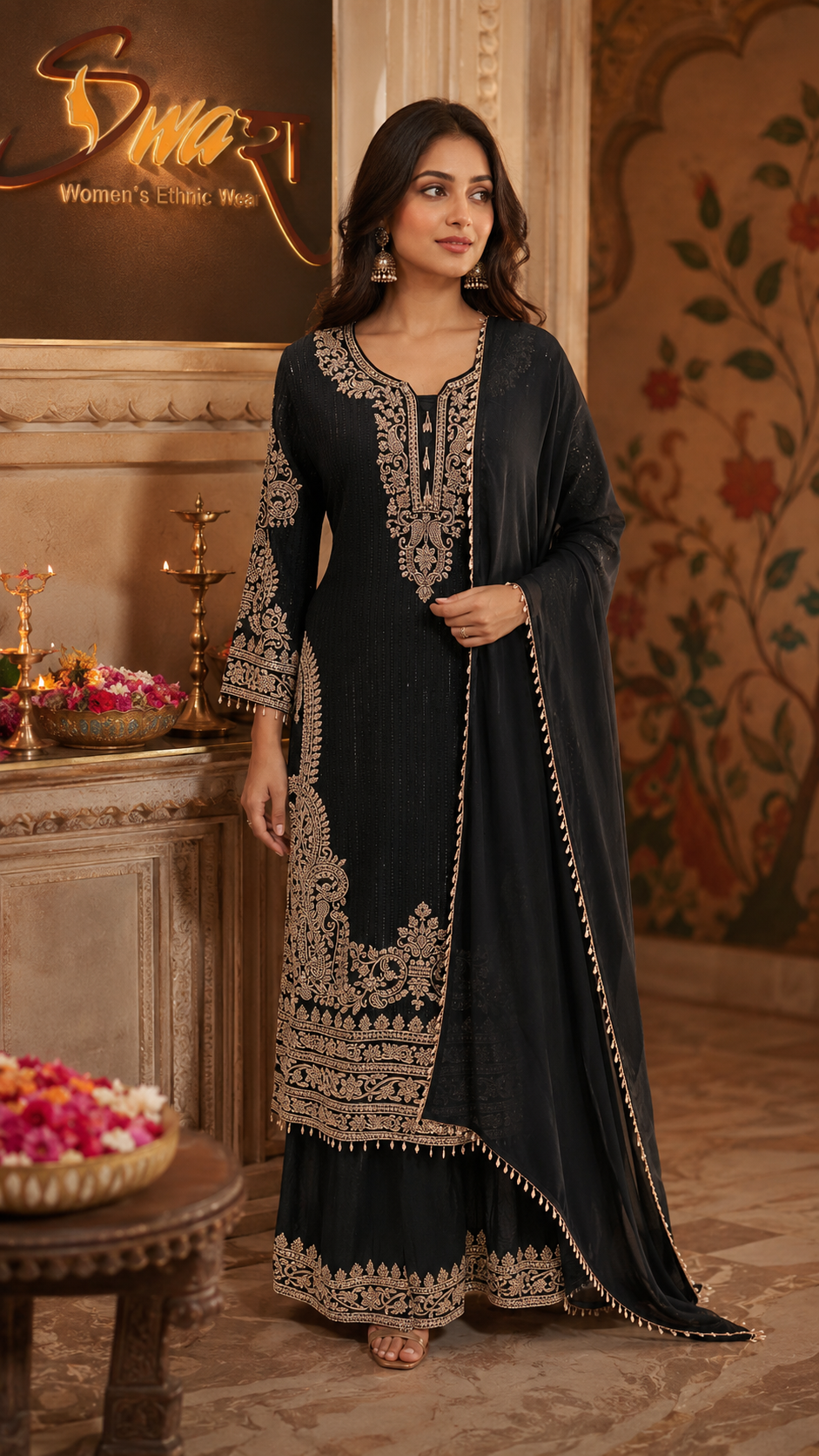 Yashoda Cotton Anarkali Set